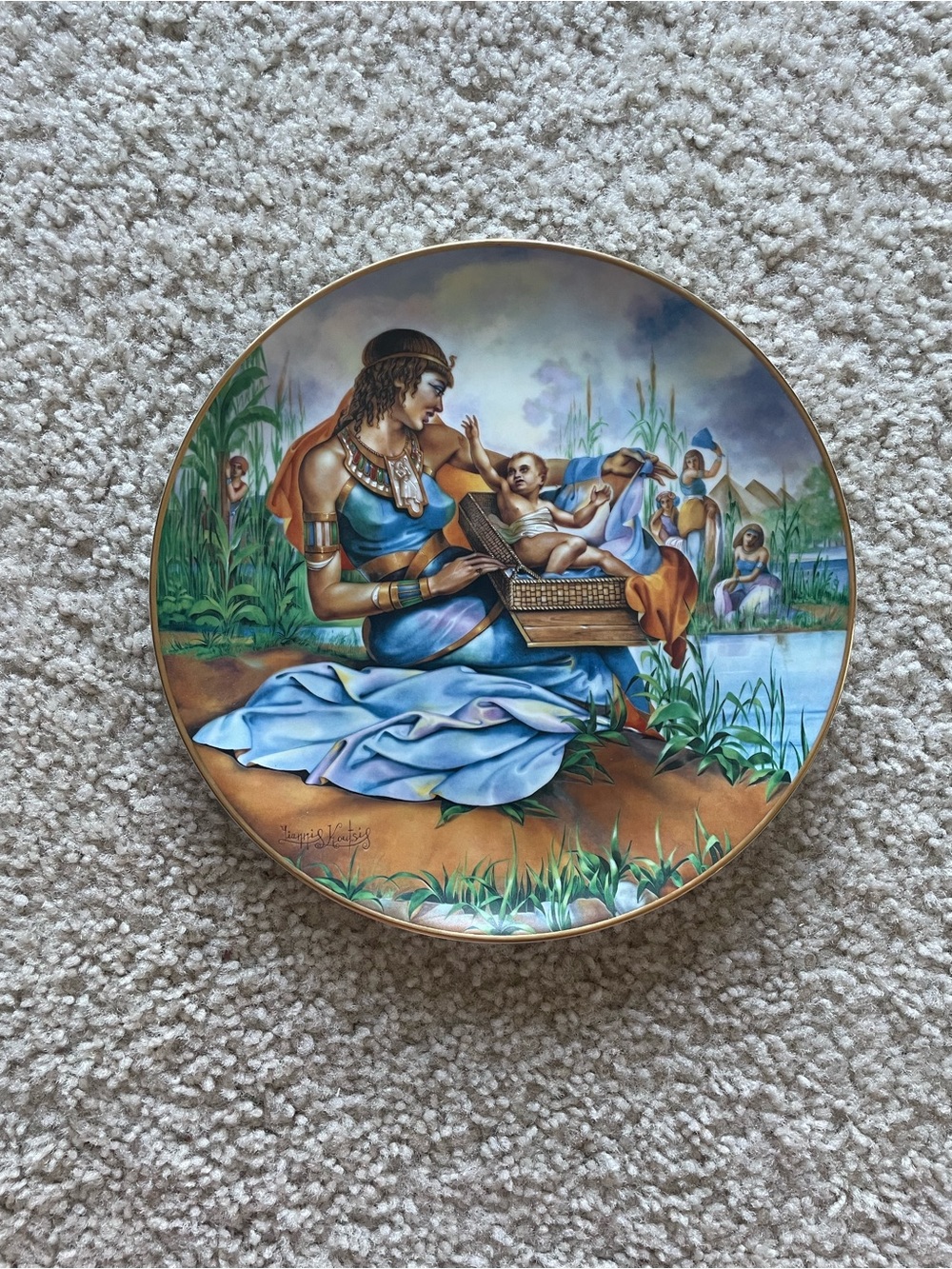 Yarnis Koutais Pharaoh’s Daughter Plate